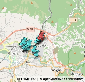 Mappa Via Carnia, 05100 Terni TR, Italia (1.4335)