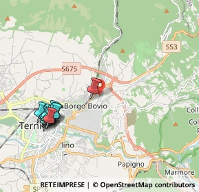 Mappa Via Carnia, 05100 Terni TR, Italia (2.37385)