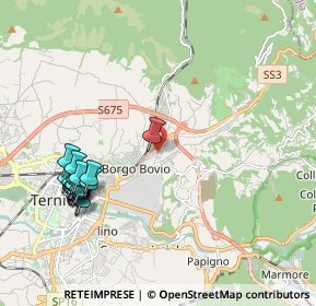 Mappa Via Carnia, 05100 Terni TR, Italia (2.4295)