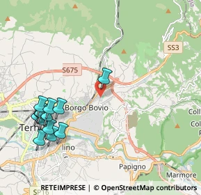 Mappa Via Carnia, 05100 Terni TR, Italia (2.53077)