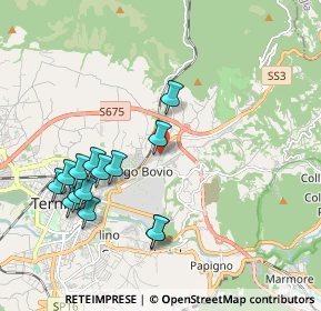 Mappa Via Carnia, 05100 Terni TR, Italia (2.15286)