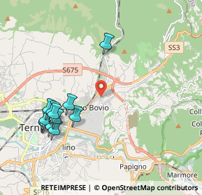 Mappa Via Carnia, 05100 Terni TR, Italia (2.33)