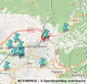 Mappa Via Carnia, 05100 Terni TR, Italia (2.4275)
