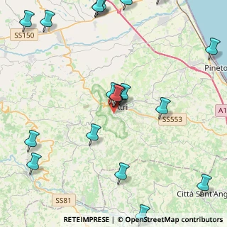 Mappa Via Domenico Martella, 64032 Atri TE, Italia (5.8665)