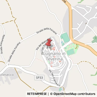 Mappa Piazza della Rocca, 6, 05020 Lugnano in Teverina, Terni (Umbria)