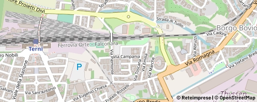 Mappa Terni