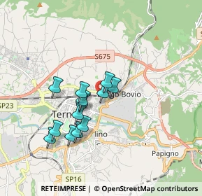 Mappa Via Campania, 05100 Terni TR, Italia (1.48231)
