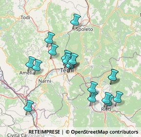 Mappa Via Campania, 05100 Terni TR, Italia (15.02667)