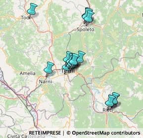 Mappa Via Campania, 05100 Terni TR, Italia (12.87158)