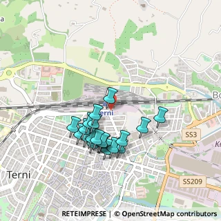 Mappa Piazza Dante Alighieri, 05100 Terni TR, Italia (0.423)