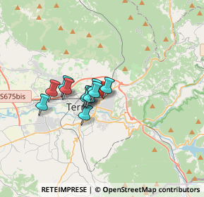 Mappa Via Donatori di Organi, 05100 Terni TR, Italia (2.29636)