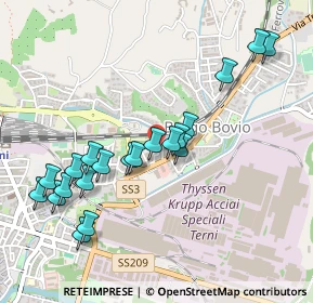 Mappa Via Donatori di Organi, 05100 Terni TR, Italia (0.5165)