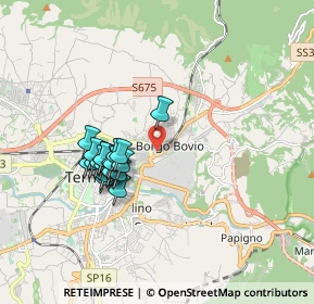 Mappa Via Donatori di Organi, 05100 Terni TR, Italia (1.5935)