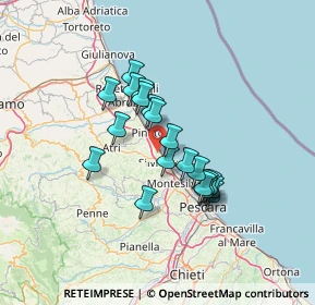 Mappa Contrada Vallescura, 64028 Silvi TE, Italia (10.982)