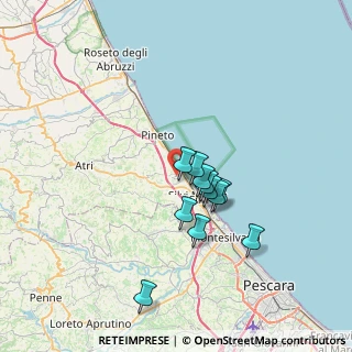 Mappa Contrada Vallescura, 64028 Silvi TE, Italia (5.81455)