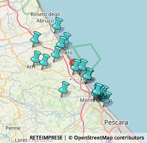 Mappa Contrada Vallescura, 64028 Silvi TE, Italia (6.72421)