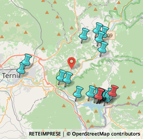 Mappa Via Porta S. Nicolò, 05100 Terni TR, Italia (4.468)