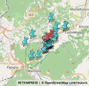 Mappa Via Porta S. Nicolò, 05100 Terni TR, Italia (0.95714)