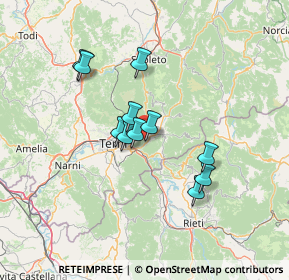 Mappa Via Porta S. Nicolò, 05100 Terni TR, Italia (11.42909)