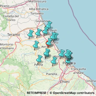 Mappa SS 553 Km 29, 64032 Atri TE, Italia (11.68118)