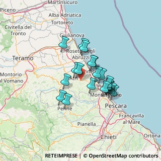 Mappa SS 553 Km 29, 64032 Atri TE, Italia (10.534)