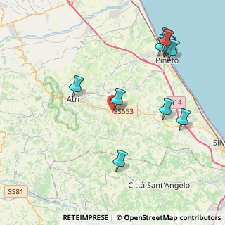 Mappa SS 553 Km 29, 64032 Atri TE, Italia (4.94818)