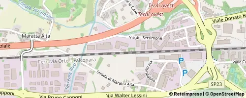 Mappa Terni