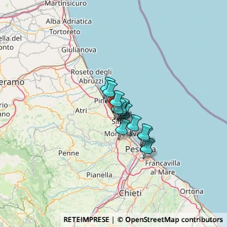 Mappa Via Giacomo Puccini, 64028 Silvi TE, Italia (6.77462)