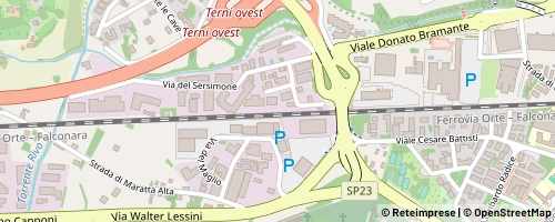Mappa Terni