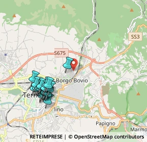 Mappa Strada San Giusta, 05100 Terni TR, Italia (2.258)