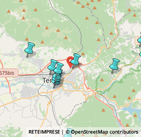 Mappa Strada San Giusta, 05100 Terni TR, Italia (4.37818)