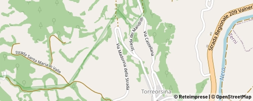 Mappa Terni