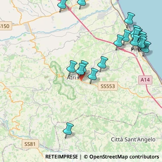 Mappa Viale della Repubblica, 64032 Atri TE, Italia (5.587)