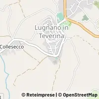 지도 Lugnano in Teverina