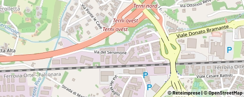 Mappa Terni