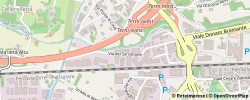 Mappa Terni