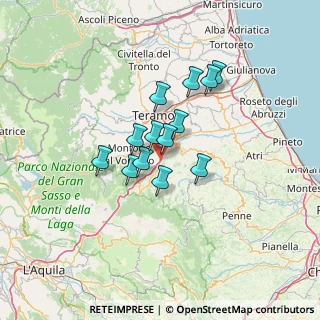 Mappa SS491, 64042 Montorio al Vomano TE, Italia (9.74)