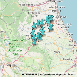 Mappa SS491, 64042 Montorio al Vomano TE, Italia (10.089)