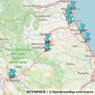 Mappa SS491, 64042 Montorio al Vomano TE, Italia (22.67455)