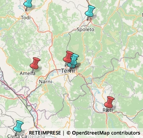 Mappa Via Eclo Piermatti, 05100 Terni TR, Italia (28.76077)