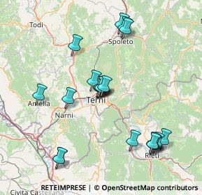 Mappa Via Eclo Piermatti, 05100 Terni TR, Italia (15.8965)