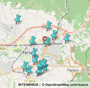 Mappa Via Eclo Piermatti, 05100 Terni TR, Italia (2.122)