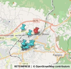 Mappa Via Eclo Piermatti, 05100 Terni TR, Italia (1.76182)