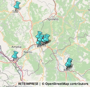 Mappa Via Monte Cimino, 05100 Terni TR, Italia (13.79545)