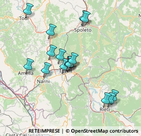 Mappa Via Monte Cimino, 05100 Terni TR, Italia (14.02813)