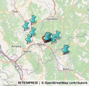 Mappa Via Monte Cimino, 05100 Terni TR, Italia (8.43)