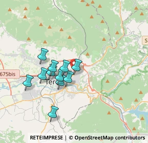 Mappa Via Monte Cimino, 05100 Terni TR, Italia (3.09818)