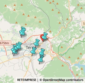 Mappa Via Monte Cimino, 05100 Terni TR, Italia (4.05636)
