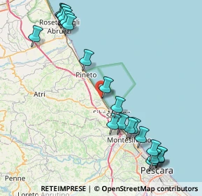 Mappa Strada Statale 16 Adriatica, 64028 Silvi TE, Italia (10.4215)