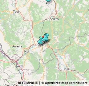 Mappa Strada di Rosaro, 05100 Terni TR, Italia (43.608)